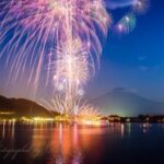 河口湖花火大会2023の穴場スポット!日程や混雑状況