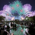 名港水上芸術花火2023の穴場と車で見れる場所!屋台情報や日程や混雑状況!